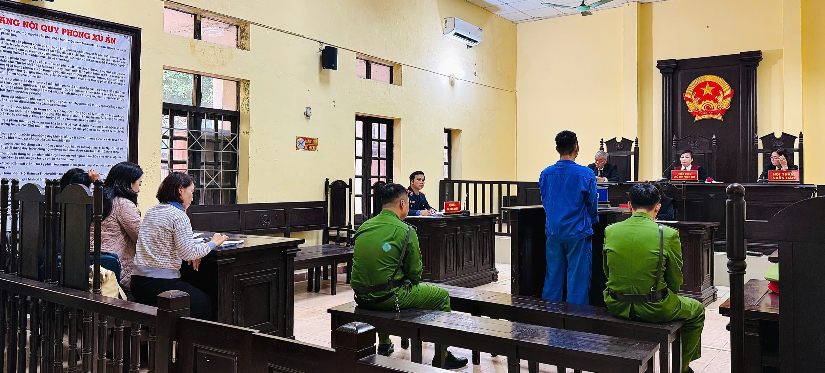 Toàn cảnh phiên tòa rút kinh nghiệm diễn ra ngày 11/11/2025